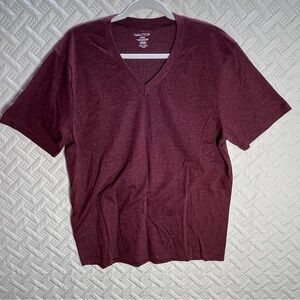 Nautica Maroon Short Sleeve Tee